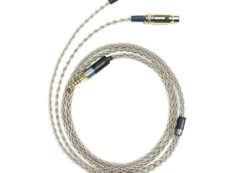 GUCraftsman 6N Single Crystal Silver Headphone Cables For Audeze LCD-X LCD-XC LCD-2 LCD-3 LCD-4 Fashion