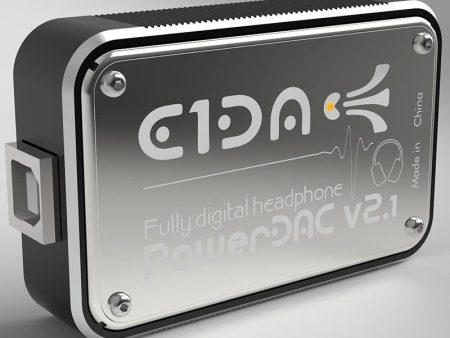 E1DA  PowerDAC v2.1 Headphone Amp PEQ DSP BLE DAC with 2.5 3.5 Adapter and Cables on Sale