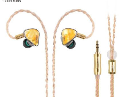 LZ A2 PRO 1 Dynamic+2 Knowles BA Hybrid 3 Driver HIFI Earphone Hot on Sale