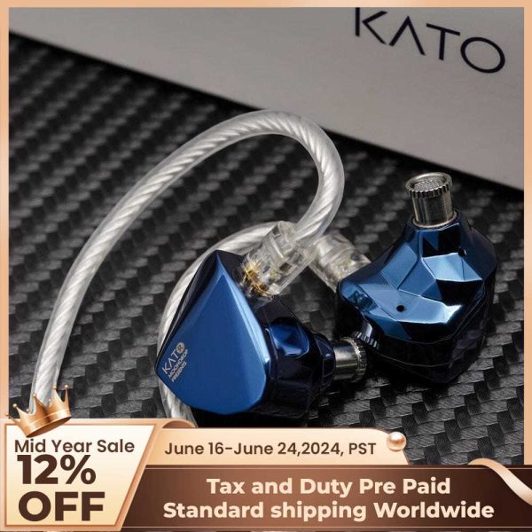 Moondrop Kato Flagship ULT Dynamic Driver In Ear Earphone Discount