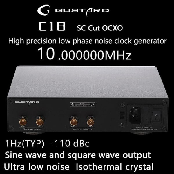 GUSTARD C18 10MHZ Constant Temper High Precision Low Phase Noise Clock Fashion