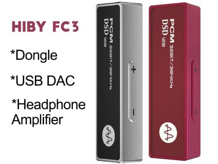 HiBy FC3 Portable MQA USB DAC Headphone Amplifier Hot on Sale