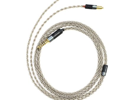 GUCraftsman 6N Single Crystal Silver Headphone Cables For SHURE SRH1440 SRH1540 SRH1840 For Sale