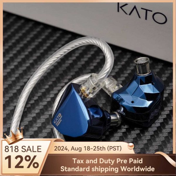 Moondrop Kato Flagship ULT Dynamic Driver In Ear Earphone Discount