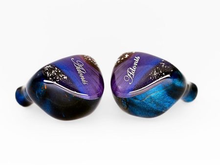 QoA Adonis CNC Resin Wooden Shell In Ear Monitor 10mm DD+2BA Hybrid IEM Online Sale