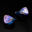 QoA Adonis CNC Resin Wooden Shell In Ear Monitor 10mm DD+2BA Hybrid IEM Online Sale