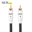 SKW WG20-03 Digital Coaxial SPDIF Audio Cable Silver Plated OCC Conductor RCA Cable Subwoofer Cord Fashion