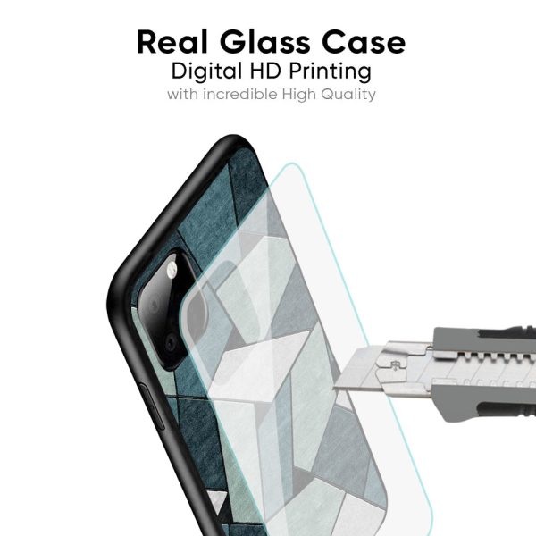 Abstact Tiles Glass Case for Motorola Edge 50 Pro 5G on Sale