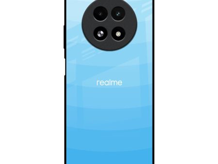 Wavy Blue Pattern Glass Case for Realme 13 5G Cheap