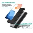 Wavy Color Pattern Glass Case for Realme 13 Plus 5G For Discount