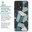 Abstact Tiles Glass Case for Motorola Edge 50 Pro 5G on Sale