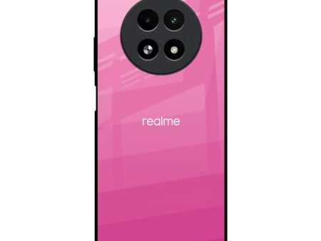 Pink Ribbon Caddy Glass Case for Realme 13 5G Sale