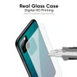 Green Triangle Pattern Glass Case for Realme 13 5G Fashion