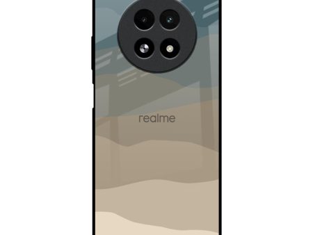 Abstract Mountain Pattern Glass Case for Realme 13 5G Hot on Sale