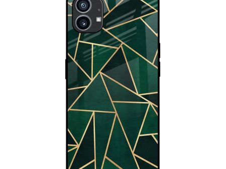 Abstract Green Glass Case For Nothing Phone (1) Hot on Sale