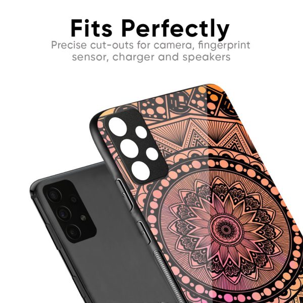 Floral Mandala Glass Case for Oppo Reno 12 5G Supply