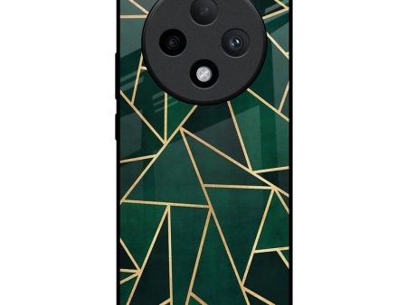 Abstract Green Glass Case For Oppo F27 Pro Plus Online Hot Sale