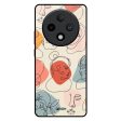 Abstract Faces Glass Case for Oppo F27 Pro Plus on Sale