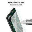 Abstract Green Glass Case For Realme 8 5G For Sale