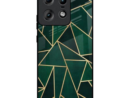 Abstract Green Glass Case For Motorola Edge 50 Pro 5G Discount