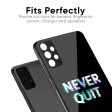 Never Quit Glass Case For Samsung Galaxy S24 FE 5G Supply