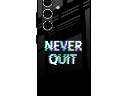 Never Quit Glass Case For Samsung Galaxy S24 FE 5G Supply