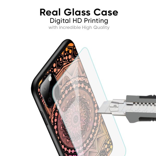 Floral Mandala Glass Case for Oppo Reno 12 5G Supply