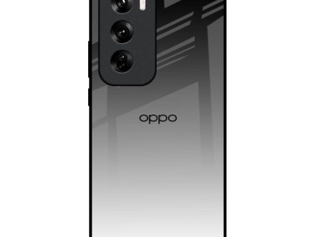 Zebra Gradient Glass Case for Oppo Reno 12 5G Cheap